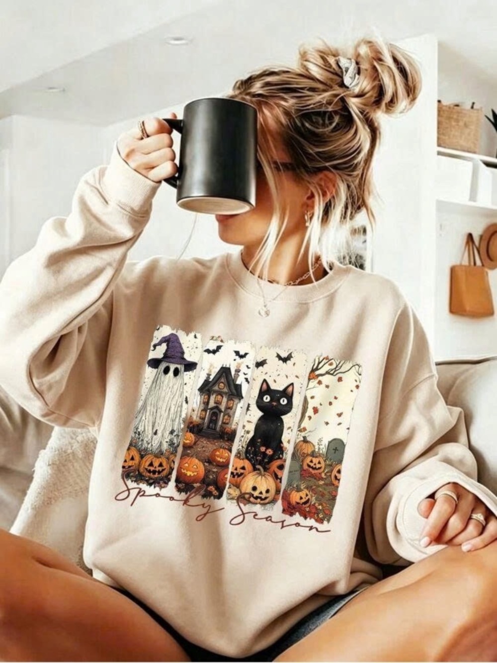 Sand Sweatshirt | Cozy Halloween